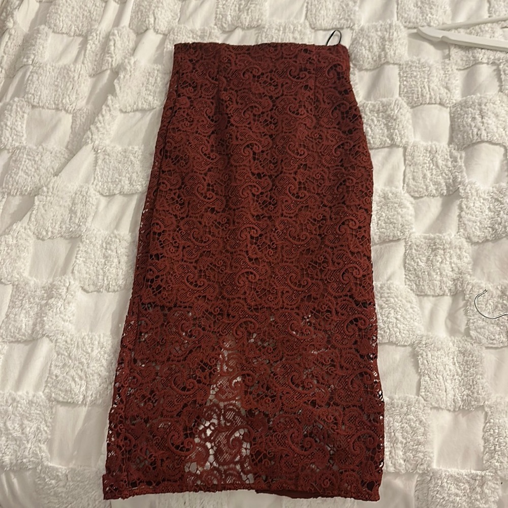 Zara lace skirt